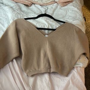 ribbed princess polly crop